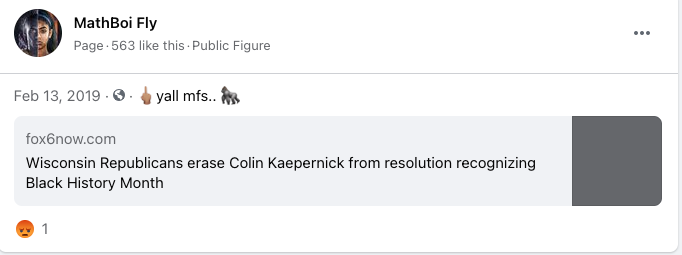 imjdsharp's tweet photo. Posts from Darrell Brooks Facebook page all but confirm he's a BLM activist with a resentment towards white Americans. 

These are just a few. https://t.co/iJVzLTPasQ
