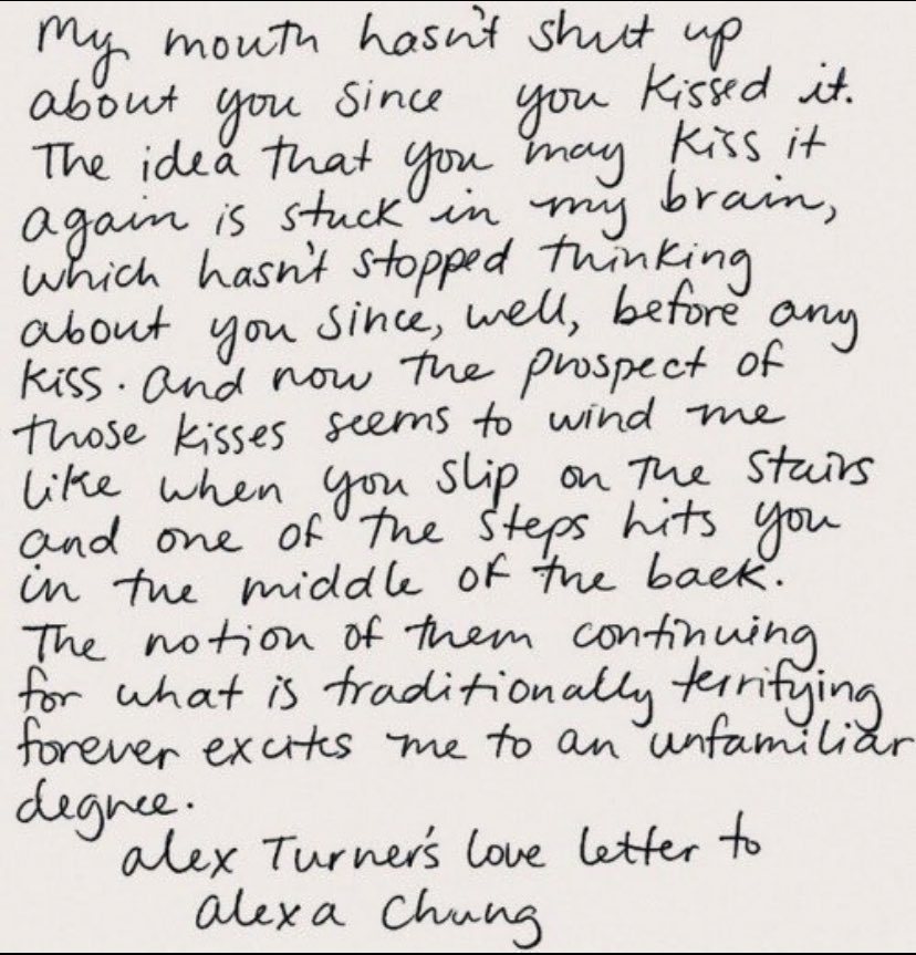 witti_indi's tweet photo. So we’re well into this Venus in Capricorn transit and I couldn’t help myself but remind y’all of this. Yes Alex Turner is a Capricorn Venus. Get it into it. https://t.co/DTmd0A4DoW