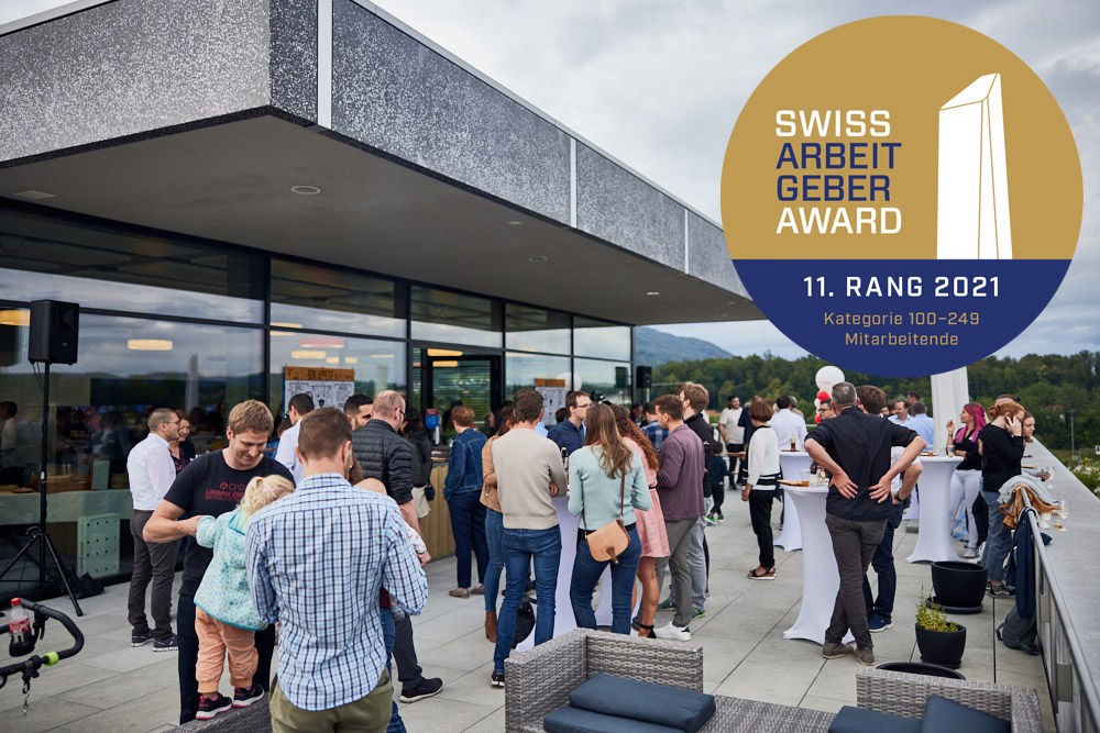 Wir freuen uns über einen guten 11. Rang am Swiss Arbeitgeber Award 2021 in unserem Jubiläumsjahr und einer Zeit der Weiterentwicklung bei <a href="/HHMgruppe/">HHM Gruppe</a>. Danke an alle Mitarbeiterinnen und Mitarbeiter für die wieder grossartige Umfrage-Teilnehmerquote von 93 %!