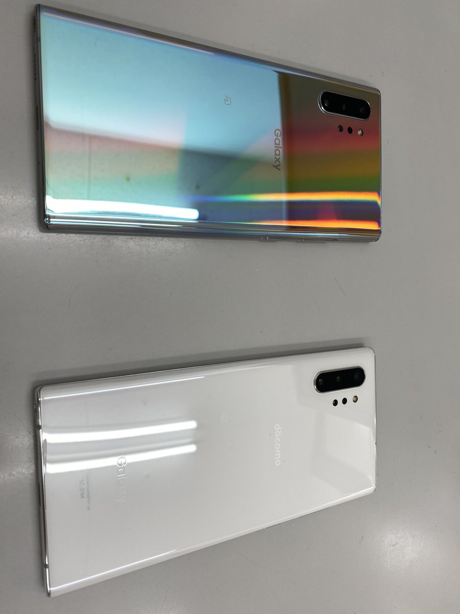 ccmobile2019's tweet photo. こんにちは‼️
ピカピカのnote10➕が二台でました。（WiFi専用機でS PENなしです）
価格は38000円になります。 https://t.co/LJd4DxT32x