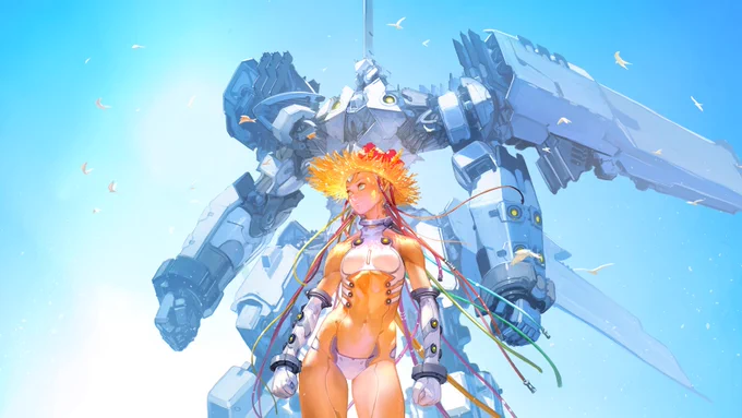 #見た人も無言で青い何かをあげる 