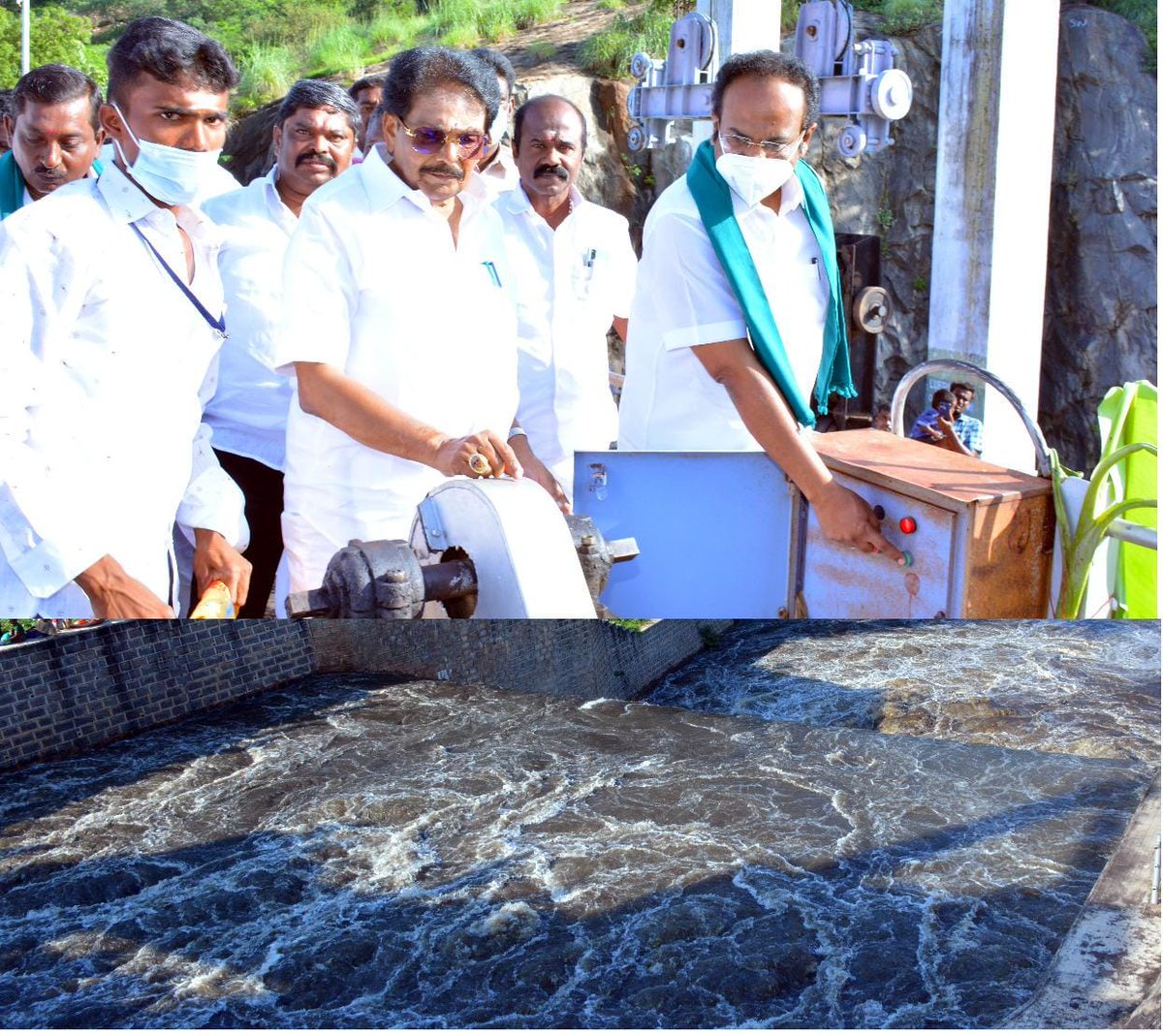 TThenarasu's tweet photo. விருதுநகர் மாவட்டத்தில் வத்திராயிருப்பு, ஶ்ரீவில்லிபுத்தூர் மற்றும் சிவகாசி வட்டங்களில் 17 வருவாய் கிராமங்களில் 40 பாசனக் கண்மாய்களின் மூலம் விவசாயப்பெருமக்கள் பயன்படும் வண்ணம் பிளவக்கல் பெரியாறு அணை/ கோவிலாறு இருந்து https://t.co/QJR6tlkBqK