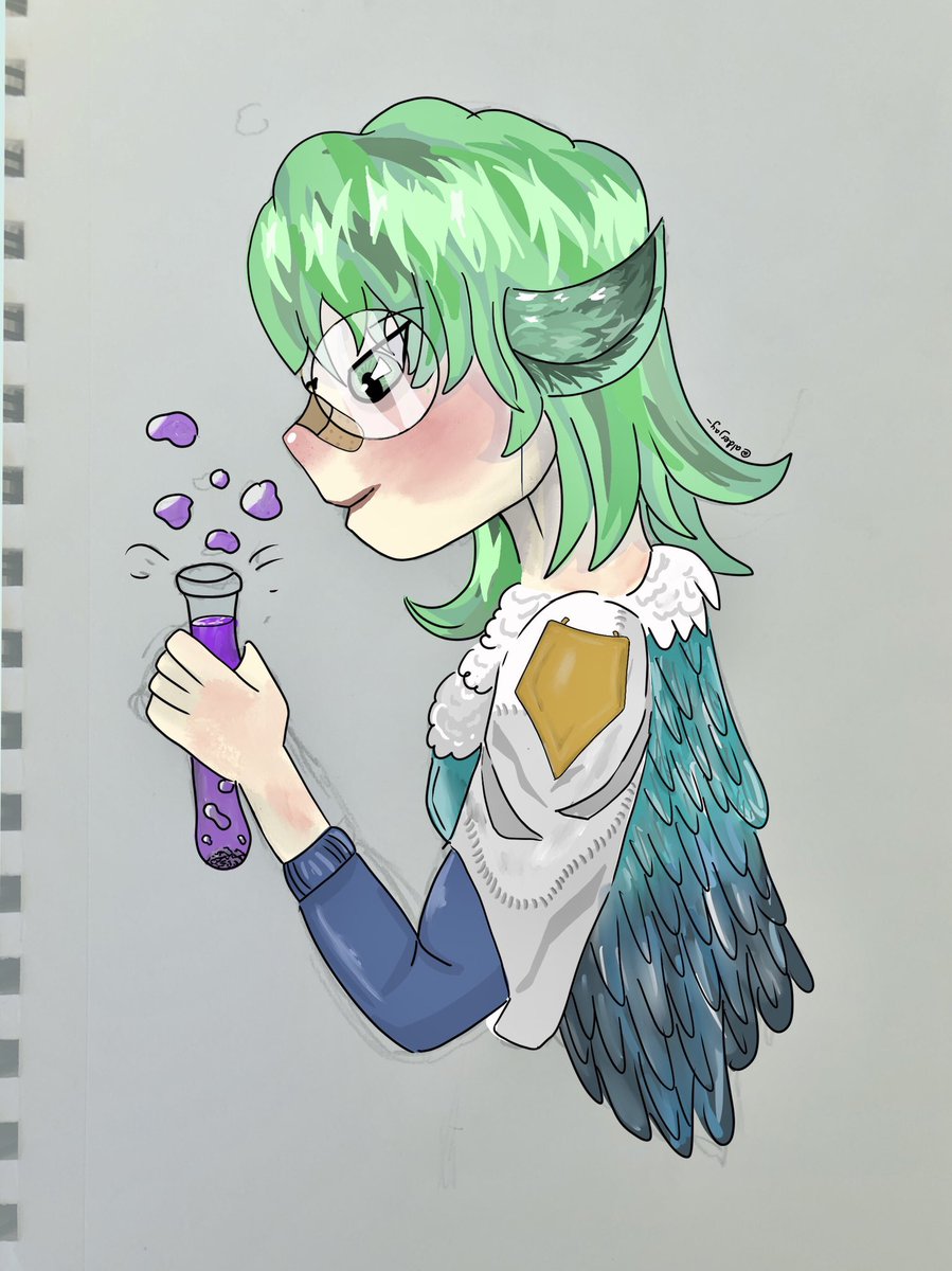 Alderjay_'s tweet photo. Sucrose! If you didn’t know it means table sugar! Who’s excited for 2.3? 

#genshinimpactart #FANART #FYP #Trending #fypシ #Sucrose #genshin #genshintwt #genshinimpact #fightspace #AMAsTNT #btsareamazing #ONEPIECE https://t.co/7dUNKvekAV