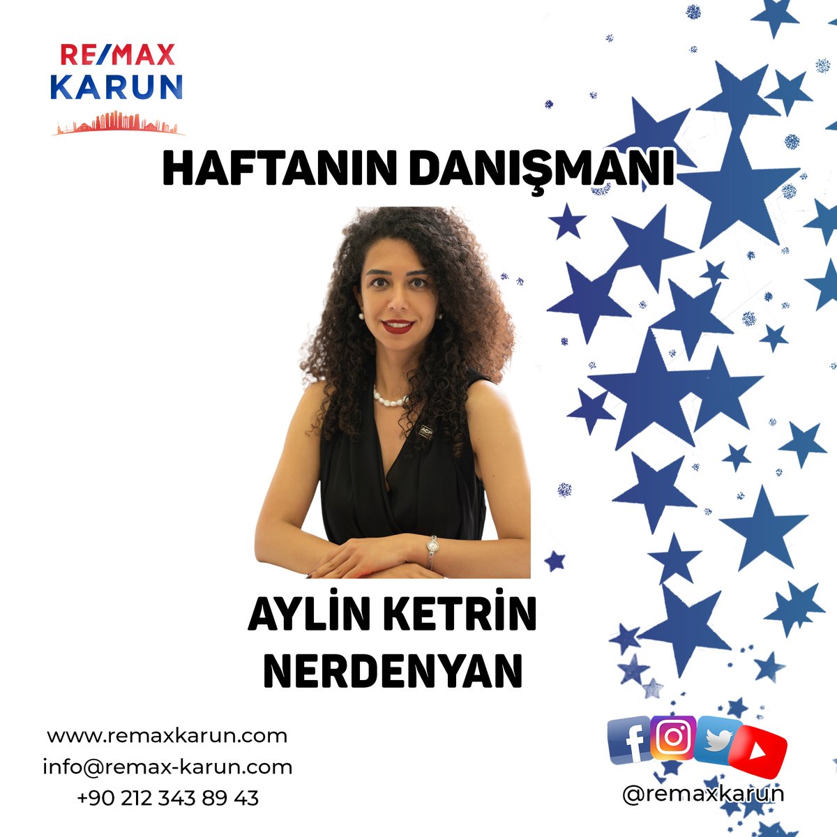 Haftanın Danışmanı Aylin Ketrin Nerdenyan ✨
Tebrik ederiz 👏

#remaxkarun #başarı #kariyer #profesyonel #gayrimenkul #haftanındanışmanı #gayrimenkuldanışmanı #tebrikler