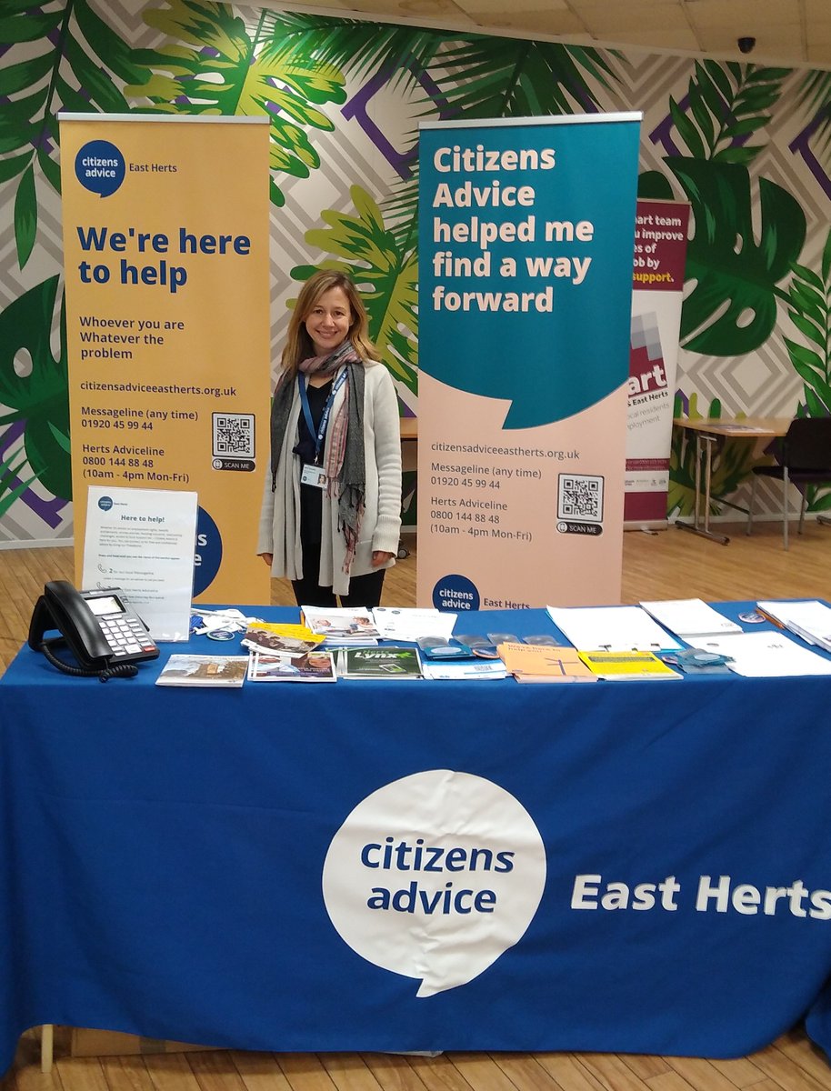 We'll be at the Community Space in <a href="/JacksonSquareSC/">Jackson Square</a> Bishop's Stortford today (Tuesday) from 12-2pm. Pop in and see us!

#community #heretohelp #freeadvice #findawayforward #bishopsstortford #eastherts
