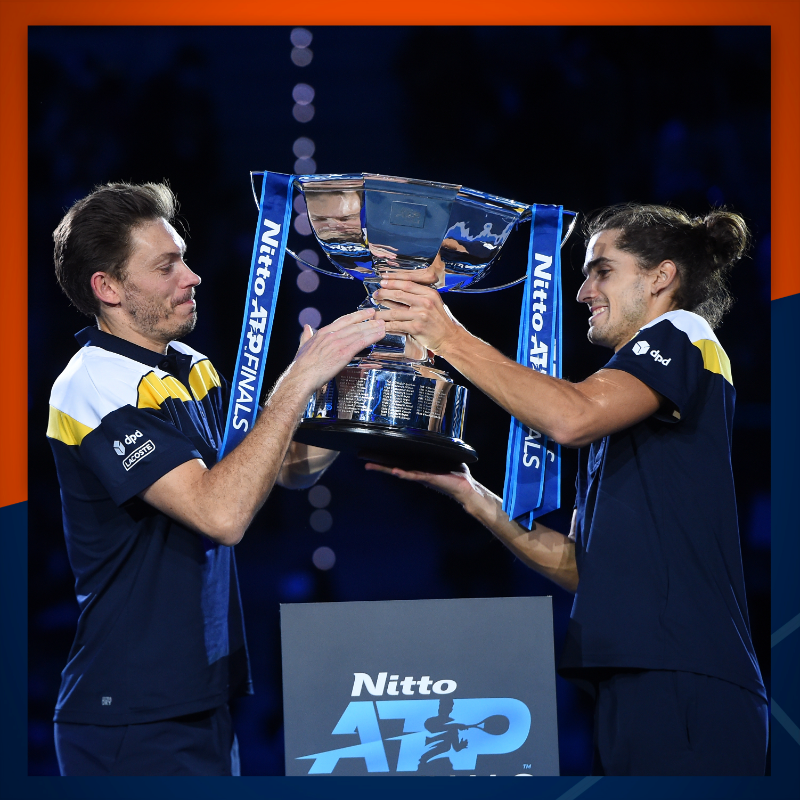 FFTennis's tweet photo. 🏆 Le premier titre WTA de @dparry02 
🇮🇹 Le Masters pour @nmahut et @p2hugz 
👏 @oceanebabel proche d'un premier titre sur le circuit pro 
🇶🇦 Les Mondiaux de padel à Doha 

La semaine en bleu ↘️