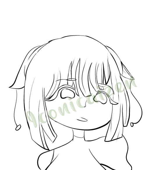 Iconicaizen's tweet photo. Aaaaaa lineart anyone want to commission 🧸🤍🤍🤍 https://t.co/kS41HYDExA