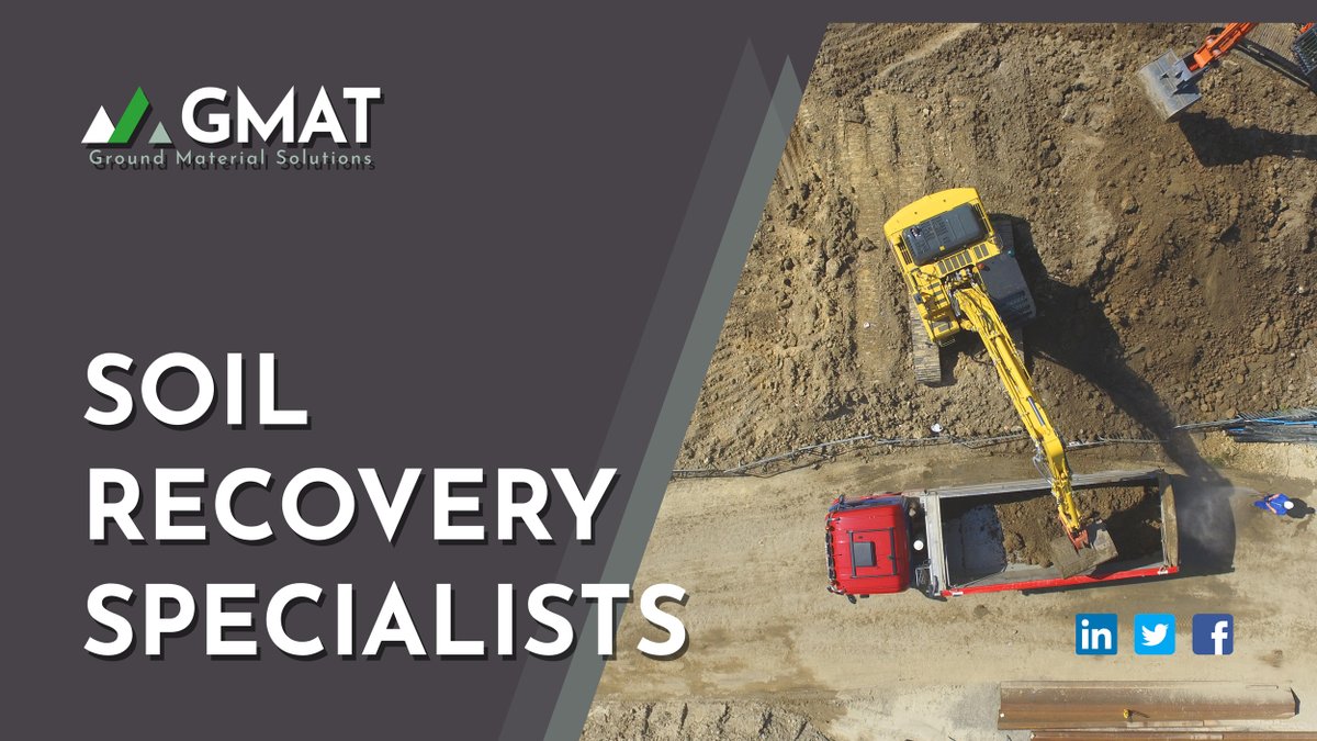 We accept a wide range of #soils from #construction sites for recovery or disposal 🏗️🚛

If you need soils removed from your site get in touch with one of our recovery experts on 0161 647 7409 or info@gmat.co.uk 

You can view the materials we accept here: gmat.co.uk/disposal/soil-…