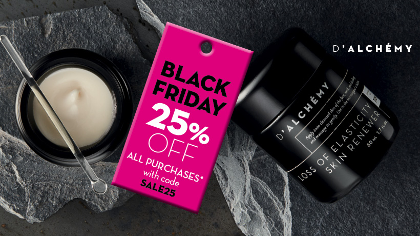 #BlackFriday savings are here! 🙌 25% off everything Stock up, gift or try something new🎁