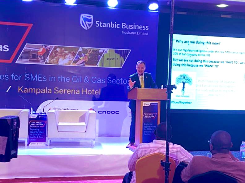 Comrade_Otoa's tweet photo. The #MTNIPO offer period ends today at 4PM. This is your last chance to take advantage of the last hours. Last week we had the privilege of @mtnug @wimMTNUG and Stanbic Securities’ @ojjoram speak to SMEs at the #EASOG conference about this opportunity. https://t.co/rKJoA3bkiD