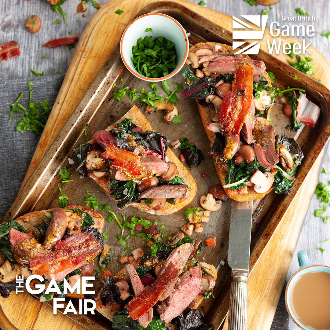 TheGameFair's tweet image. Game Week is here, celebrating, promoting and enjoying wild game.

To kickstart us off we have a lovely Wood Pigeon recipe by BASC Eat Game. Pan Fried, with chard and Smoked Bacon. Check out the recipe at: bit.ly/EatGame-1

#GreatBritishGameWeek #BASC #EatGame #BGA