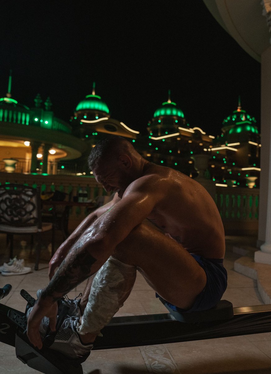 TheNotoriousMMA's tweet photo. They say time and time again that my accumulated wealth has quelled my fire.
They are wrong. @McGregorFast https://t.co/MXUH93dUG2