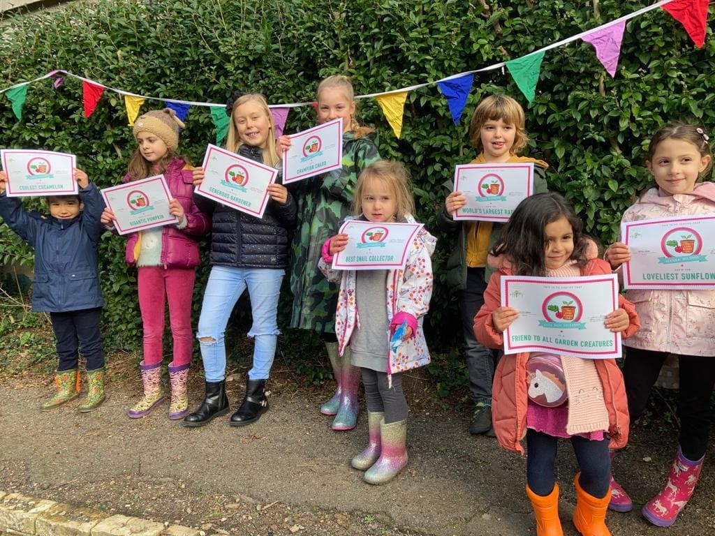 SCCommGarden's tweet photo. Congratulations to all the Little Grower graduates ๐ Awards to Friend of all Creatures, Snail Collector, Coolest Cucamelon @thelittlegrower @higgidy #seedsofjoy #kidsgardening #Congratulations https://t.co/nXHMao7b82