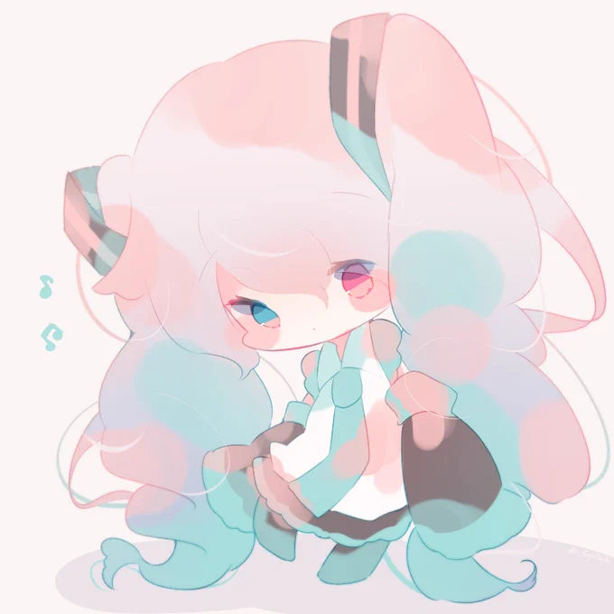 ミクのコスプレしてみた
#prsk_FA 