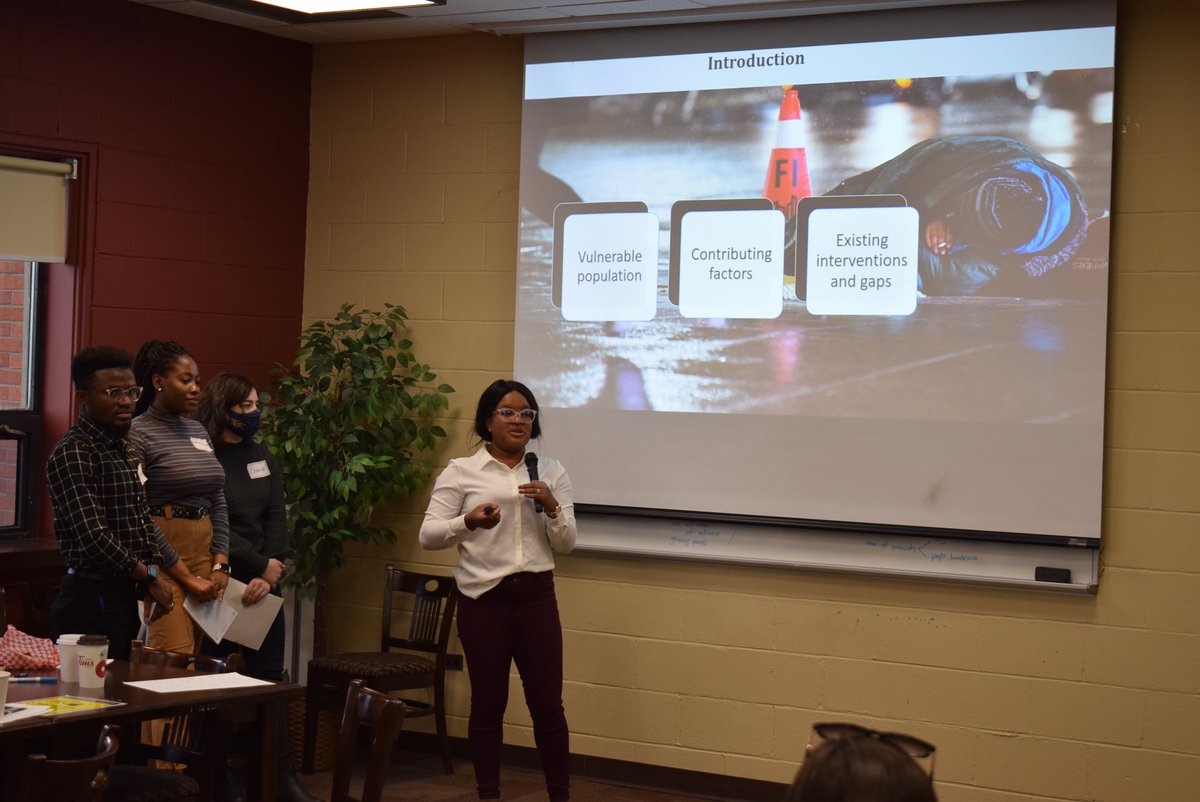 MUNSocialEnt's tweet photo. Huge congratulations to all the students who participated in our #Home4Good event this past weekend.
@grenfellcampus students took home the first place title, leaving the event with new connections to community and $1000 to continue working on their idea.
Stay tuned for more! https://t.co/QxkchQwrBE
