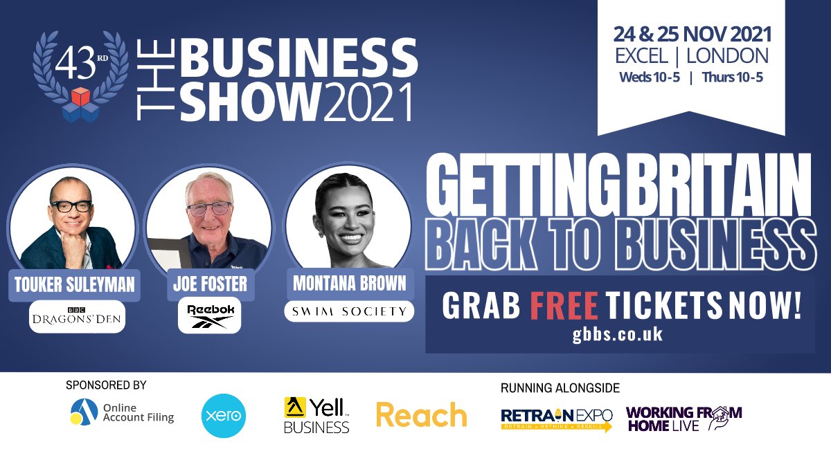 wealthetiquette's tweet photo. Europe’s largest Business Show! 
ExCeL London 
24th &amp; 25th of November
Helping small businesses grow and develop. 
Get FREE tickets here: https://t.co/XWiMWwpEdK
@TheBusinessShow https://t.co/2NpyqCgHE6