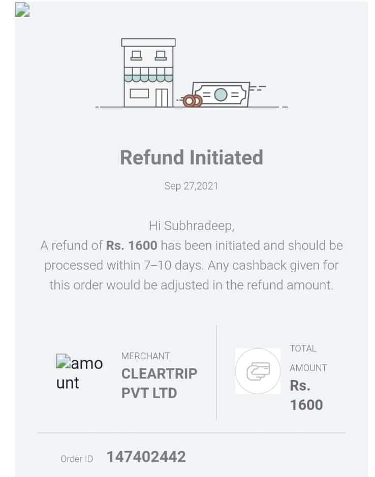 hereisatanu's tweet photo. @Freecharge refund of 1600 rupees still not recieved. But it was initiated on 27th of September, 2021 and it should be processed within 7-10 days. But 1and half month passed i still not recieved my refund. https://t.co/cM6Vp3TlxY