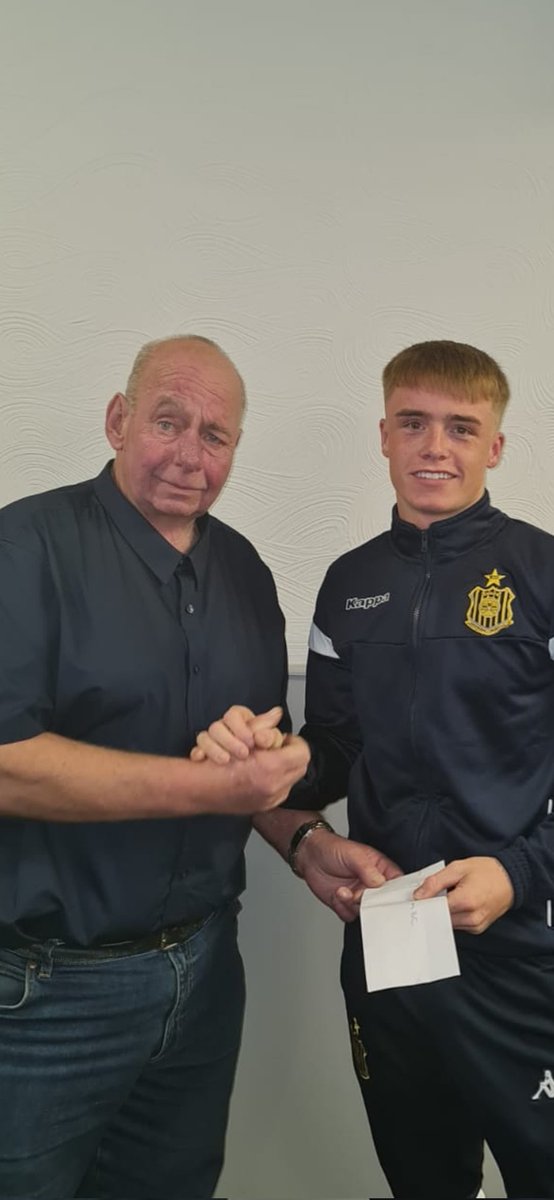 Man of the Match awards after Saturdays game vs West Calder.
Ayrshire Trade Frames - Aaron Mason
Ashley McPike &amp; Friends - Aaron Mason
Mauchline Bowling Club - Aaron Mason
Loons Supporters Club - Aaron Mason