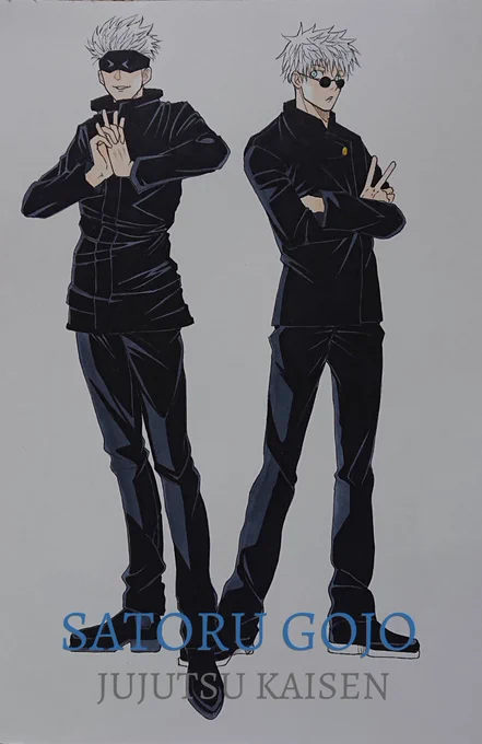 #アナログ絵を流してアナログ民を増やそう
アナログは画材が多くて楽しい❗
なんでもやってみたいけど👛が許してくれない🤤
コピック、透明水彩、アクリル使用のイラストあげときます☺️
#呪術廻戦ファンアート 