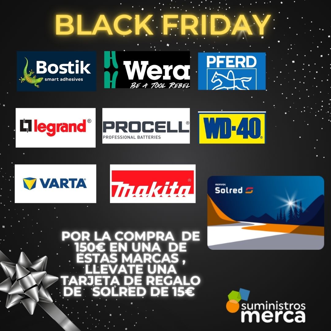 SuministroMerca's tweet photo. ¡Promoción BLACK FRIDAY!
Valido hasta agotar existencias , precios antes sin iva incluido , aprovecha estas grandes ofertas y has tu pedido. https://t.co/bR1daRQ3d1