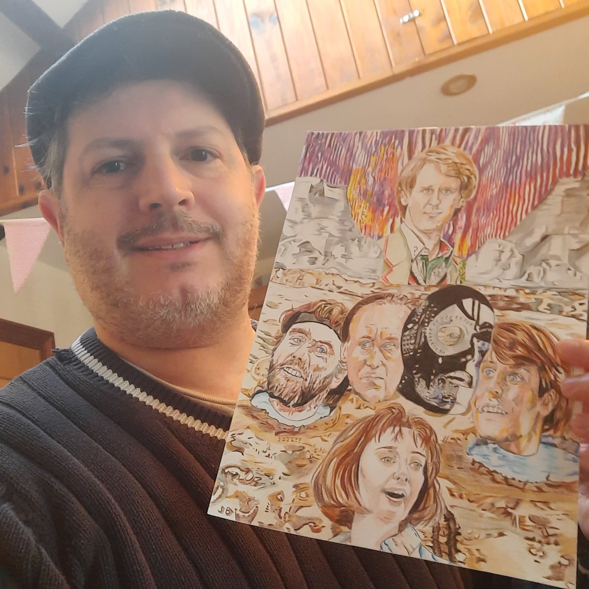 JohnBensalhia's tweet photo. "It's not your lucky day either, is it?"
My final artwork for the #DoctorWho classic The Caves Of Androzani using pencils. More artwork soon!
#DoctorWhoFanArt
#TheCavesOfAndrozani 
#PeterDavison 
#NicolaBryant
#ChristopherGable
#MauriceRoeves
#JohnNormington
#RobertGlenister https://t.co/IM8vL1ng2v