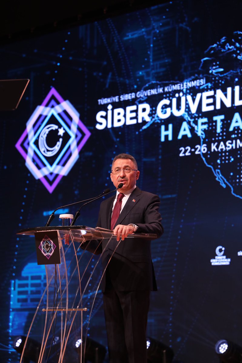 🇹🇷Milli Siber Güvenlik Zirvesi, T.C. Cumhurbaşkanı Yardımcımız Sn. Fuat OKTAY’in gerçekleştirdiği açılış töreni ile başladı.

#siberguvenlikhaftasi