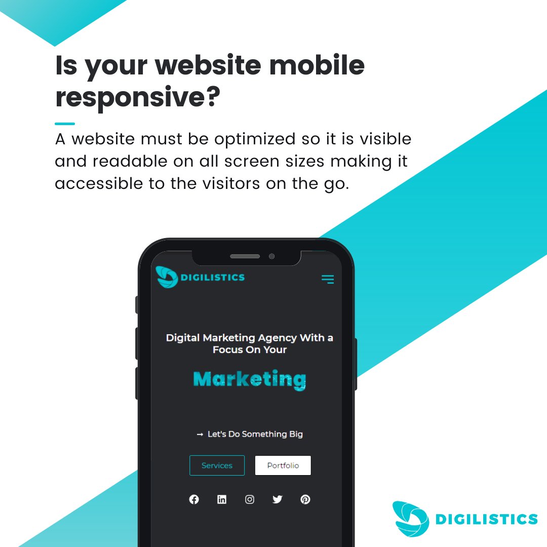 Digilistics's tweet photo. Mobile-responsive websites have many benefits for not only the business but also its customers. With a mobile-responsive website, businesses can provide their customers with relevant information and services even when they are away from their... https://t.co/s9pzNCdg69 https://t.co/gkEUQ0nsmQ