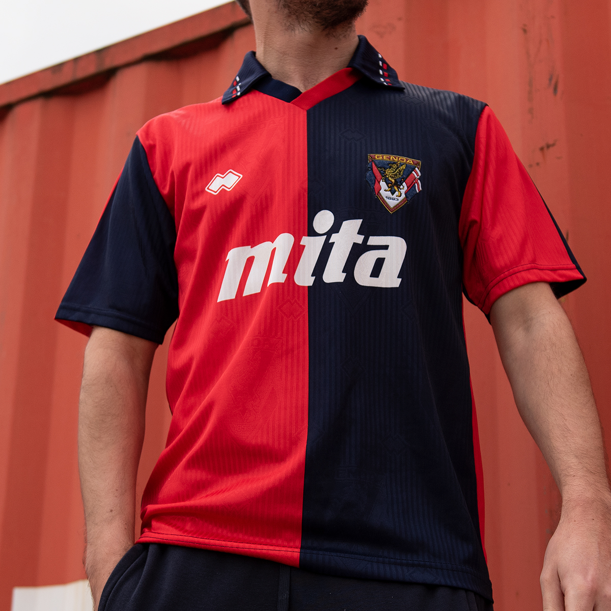 Genoa 1991 Home by Errea 🇮🇹 Italian style from the nineties