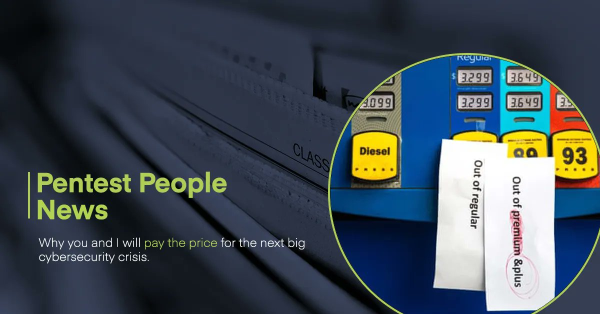 PentestPeople's tweet image. "It was the largest #cyberattack to date on an American #oilinfrastructure target. The #government issued an emergency declaration for 17 US states and #Washington DC to try to keep #fuel #supplies running."