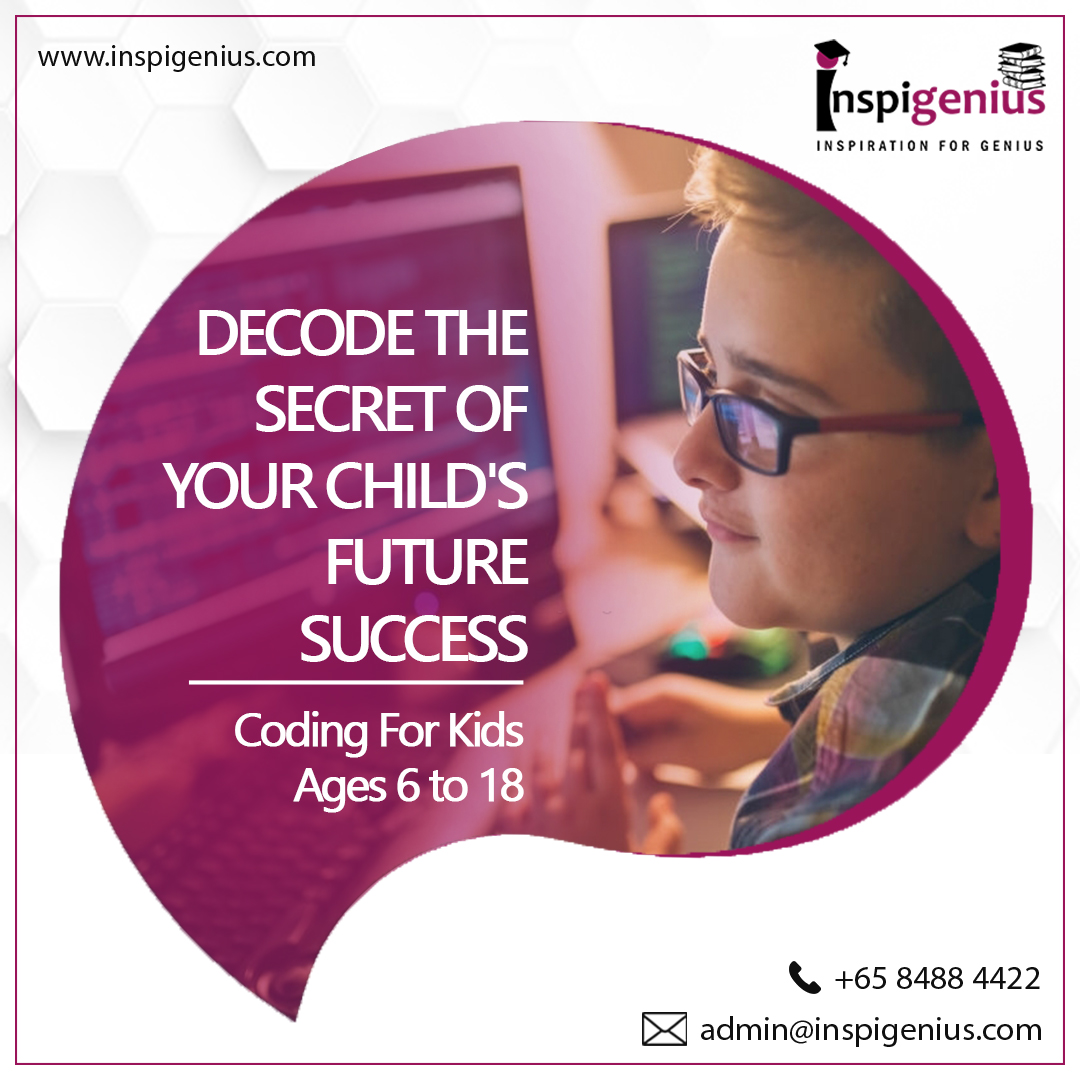 inspigenius's tweet image. Coding for Kids Singapore - Ages 6 to 18.
Decode the secret of your child's future success.
WhatsApp: wa.me/+6584884422 or call us at +6584884422
Visit: inspigenius.com/python-program…
#CodingForKids #codingwithfun #coding #learnwithfun #kidslearning #inspigenius