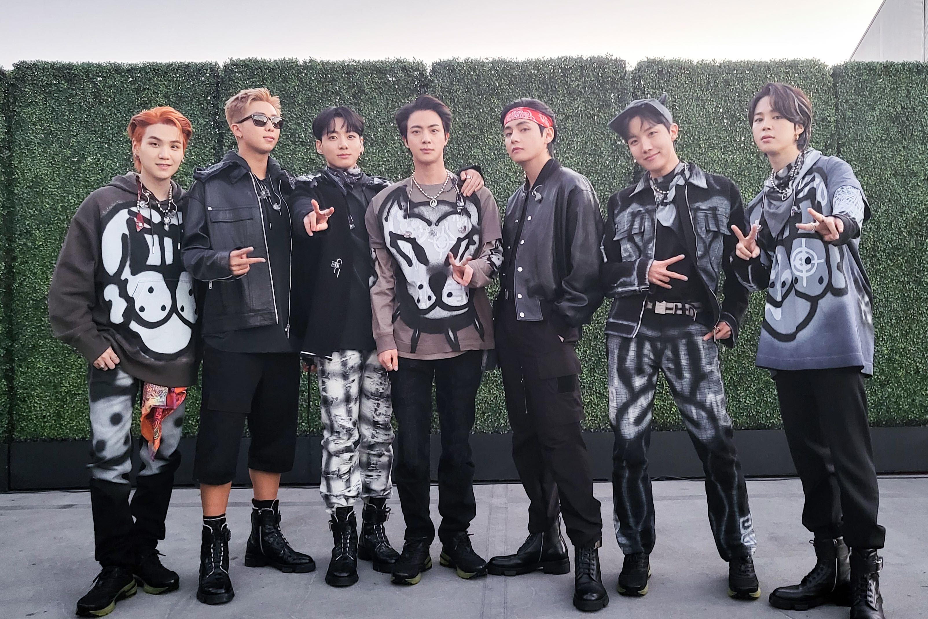 The Fashion Court on X: Suga, RM, Jungkook, Jin, V, j-hope &