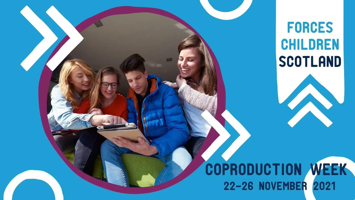 ForcesChildScot's tweet photo. This week is #CoProWeekScot.
At @ForcesChildScot, we prioritise a #coproductive approach to our work.
This means that the #youngpeople from #serving, #reservist, and #veteran families that we support have a say in the projects we deliver.
See more: https://t.co/d746Ekqi9J https://t.co/tgIMmCi8mw