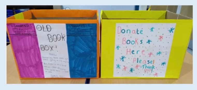 StAnnsRainhill's tweet image. Our Reading Ambassador 📚Super Leader team 🦸🏻‍♂️are collecting unwanted children’s books. If you have any that are in good condition donations will be gratefully received. @the3Saints @NW_LP #BooksForSchool #ReadingForPleasure #ClassLibrary #ReadingAmbassadors #SuperLeaders