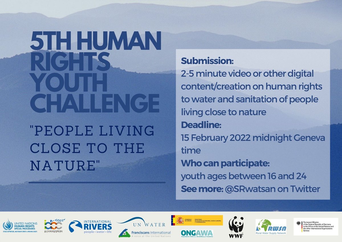 Great opportunity for the #youth in #Cambodia to get involved in one of the most relevant and urgent matters: climate crisis is water crisis. #Youth4Watsan #connectwithWASH #accessWASH
#equalWASH #aroundWASH 
#speakup4WASH