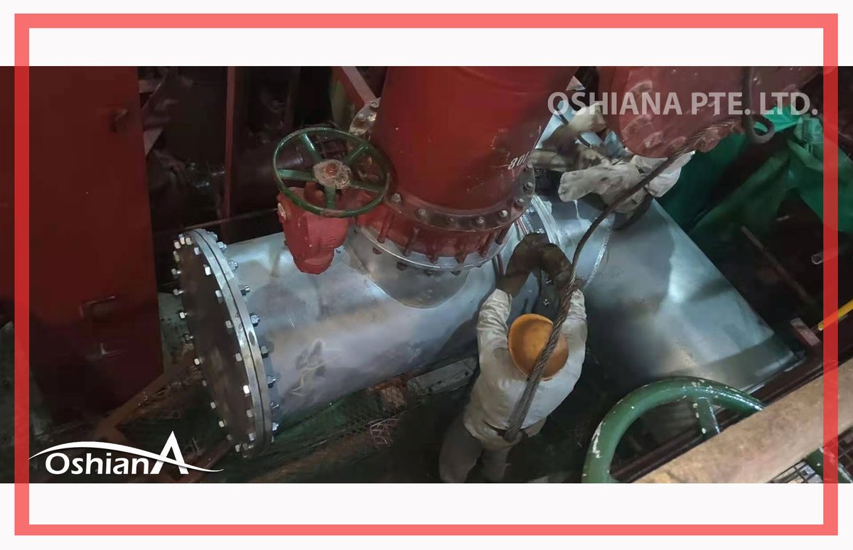 Look at another installation is being progressed with Oshina’s design in a crude oil tanker with high flow rate pumps.  See the size of those pipes in the post to get an idea of amount of water will be treating once the installation is completed.

Contact us in info@oshiana.com