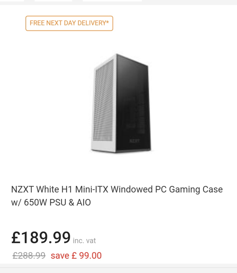 edlm_3's tweet photo. @EbuyerHelp it says free next day delivery but when I go to checkout it's trying to charge me £5.98 for next day delivery? https://t.co/IsA84eZbp4
