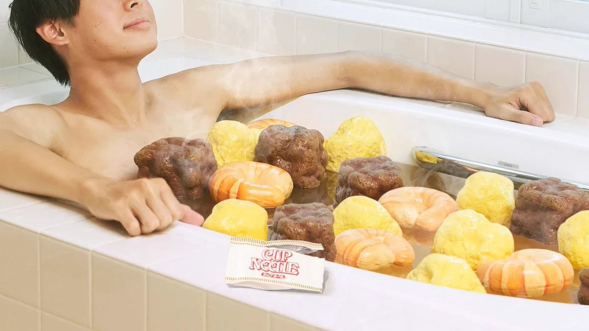 具材がたくさん！？カップヌードルの具材の気分が味わえるおもちゃwww