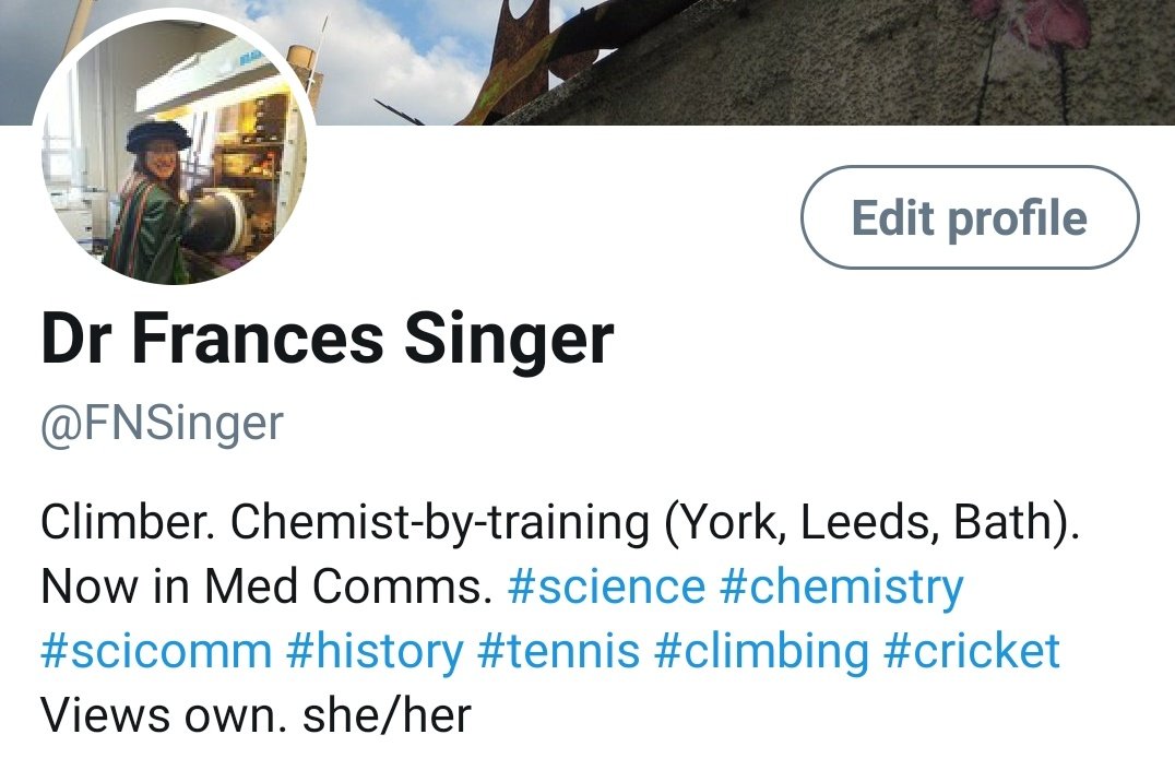 Dr Frances Singer tweet media