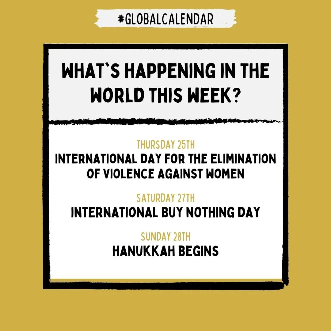 globaldimension's tweet photo. What's on in the world this week?⠀⠀
⠀⠀
Every week, we'll be updating you with our #globalcalendar of events, festivals and celebrations - helping you to engage your learners in issues and events around the world 🌍 
#globallearning #assemblyideas #assemblies #globaldimension https://t.co/VAGQ1lBW0E