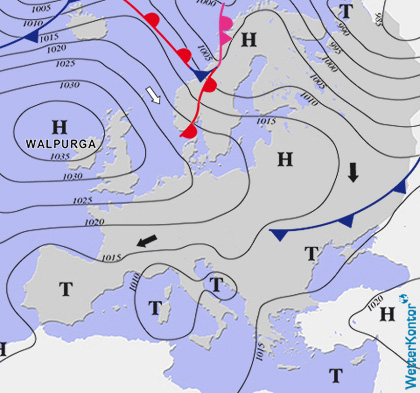 WetterKontor's tweet photo. #Wetter: Im Süden heute viele Wolken und noch etwas Regen, oberhalb 700 bis 800 m Höhe #Schnee. Im Norden und später auch in der Mitte durch #Hoch #Walpurga recht freundlich. Kommende Nacht verbreitet #Frost und stellenweise #Glätte! https://t.co/CQjwYyMxYw https://t.co/zESFuIvpJP