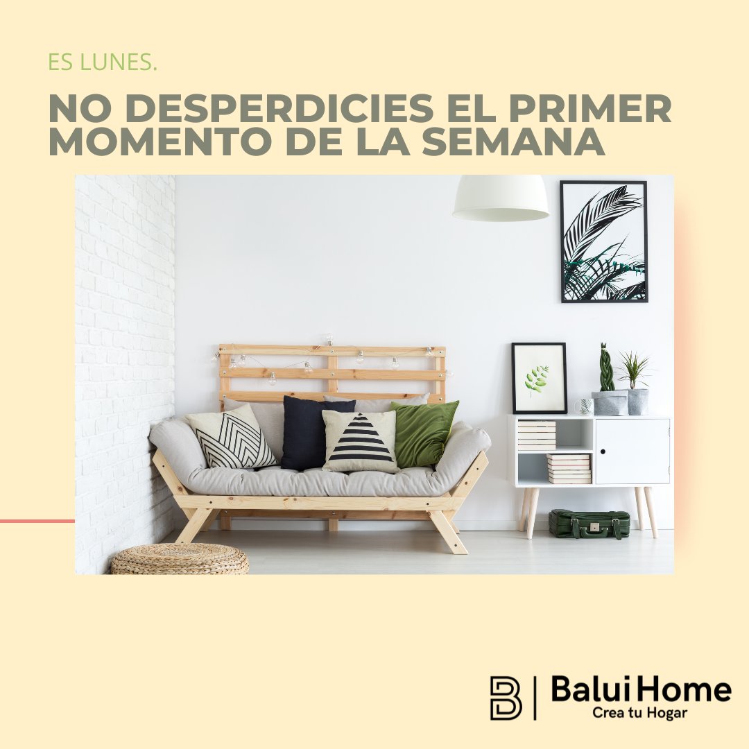 BaluiHome's tweet image. No metas la pata, es lunes. ¡Espérate al martes!

#baluihome #hogaresfelices #hogardeco #hogardefinitivo #hogar🏡 #decoracióndelhogar #hogarideal
#lunesconactitud