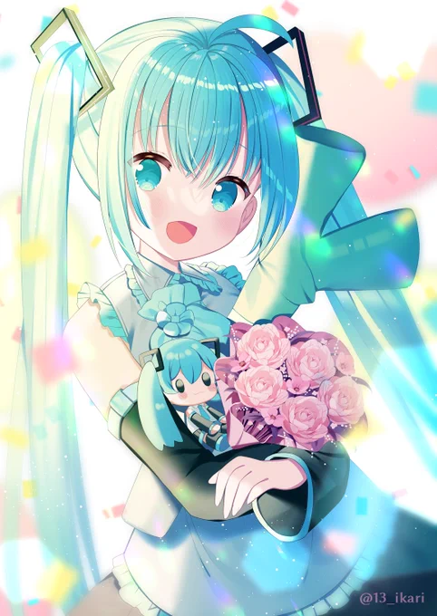 #いいツインテールの日
ミクさん! 