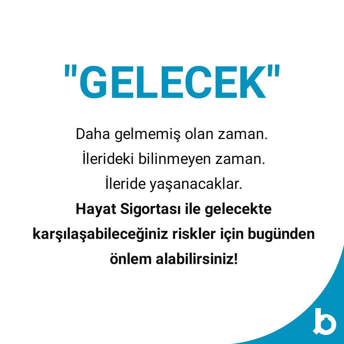 berekettekaful's tweet photo. Gelecek hayalleriniz neler? Kendiniz, sevdikleriniz ya da çocuklarınız için kurduğunuz güzel hayalleri yorumlarda bizimle paylaşabilirsiniz! 💭
Hayat Sigortası ile gelecekte karşılaşabileceğiniz riskler için bugünden önlem alabilirsiniz!👪 https://t.co/LgqsDQw6lj