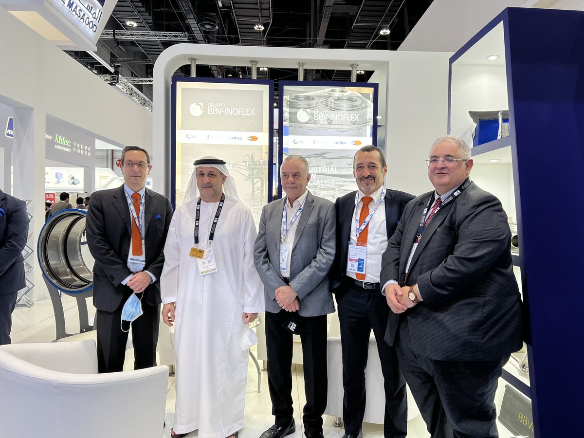 bbv_tech's tweet photo. As BBV Group and Inoflex, we participated in ADIPEC 2021 that was held in Abu Dhabi from November 15 to 18, 2021. Despite the difficulties due to the Covid 19 pandemic, #ADIPEC recorded a high participation of both exhibitors and visitors from all over the world.
#ADNOC #BBV https://t.co/buycIMMeno