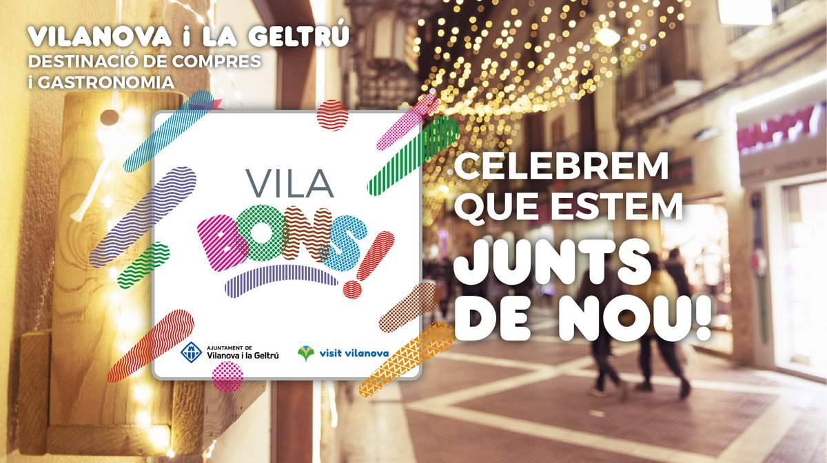visitvilanova's tweet photo. 𝐁𝐨𝐧 𝐃𝐢𝐥𝐥𝐮𝐧𝐬 𝐁𝐨𝐧𝐬! Vols #Vilabons?
👁️Visita la web➡️ https://t.co/HmjAWARypW clic botó 🔘"𝐂𝐞𝐫𝐜𝐚𝐫 𝐄𝐬𝐭𝐚𝐛𝐥𝐢𝐦𝐞𝐧𝐭𝐬"🛍️
📢És la manera de conèixer els 𝐞𝐬𝐭𝐚𝐛𝐥𝐢𝐦𝐞𝐧𝐭𝐬 𝐚𝐝𝐡𝐞𝐫𝐢𝐭𝐬 a la campanya.
#VilanovailaGeltru #Tardor #JuntsdeNou💙 https://t.co/WVGbOGlEXB