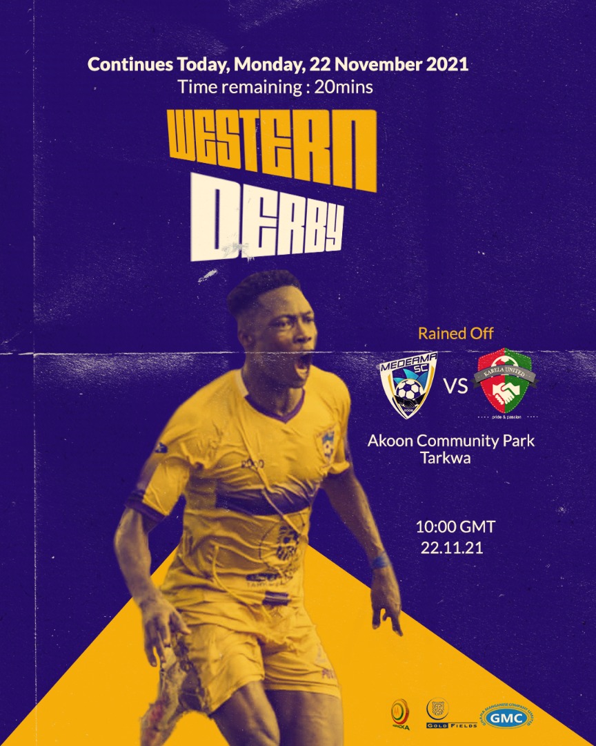 MedeamaSC's tweet photo. The Western derby continues this morning at 10am at the Akoon Park
#MEDSC #GPLwk4 https://t.co/HbpjN9wbol