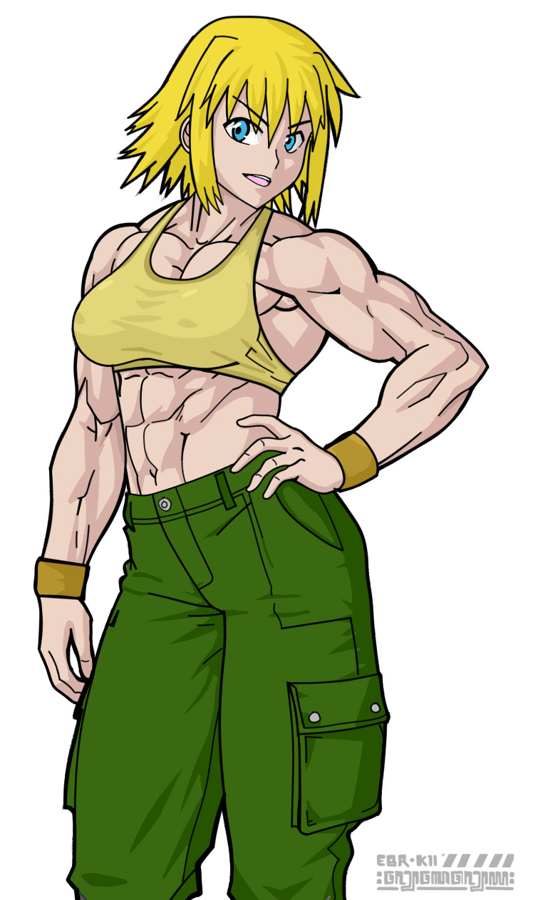 Buff on sale anime girl