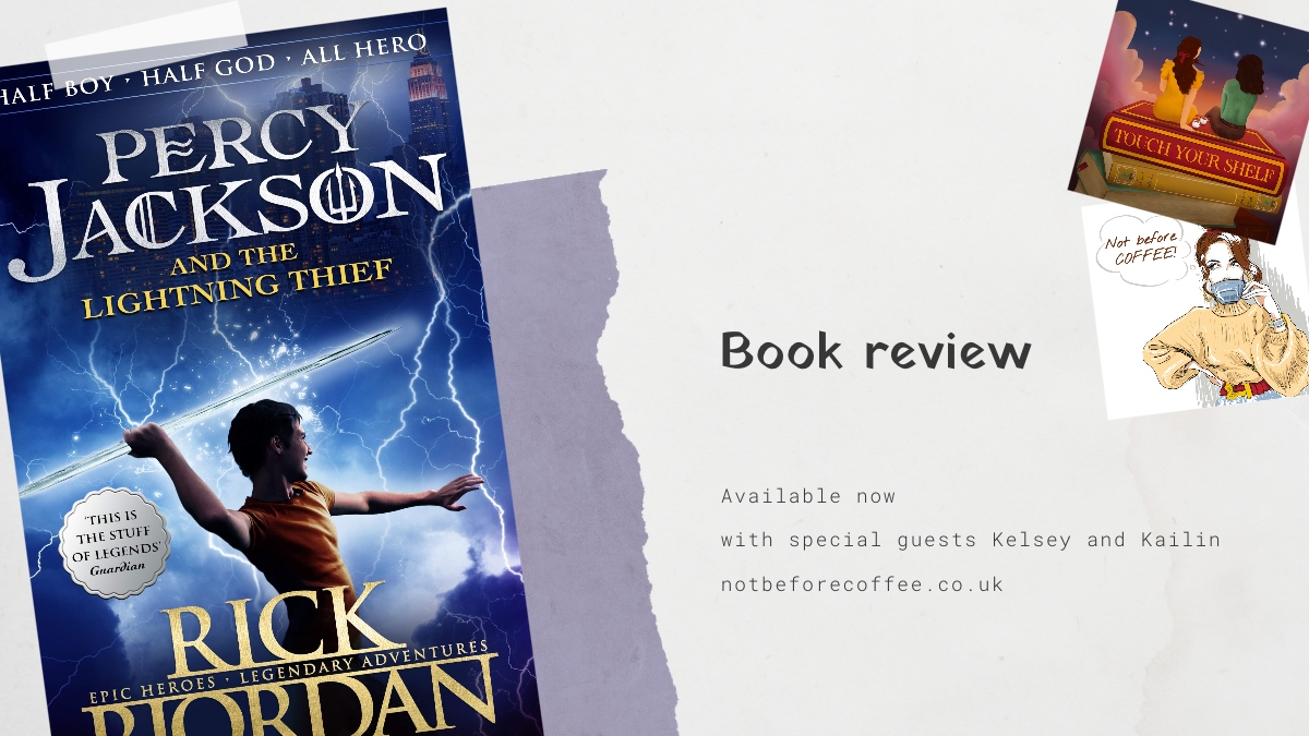 being_bookish's tweet photo. ☕️🌩️NEW EPISODE
This week it's a #bookreview with special guests I managed to persuade out of their hiatus. Thank you @touchurshelfpod.
We talked about the first #PercyJackson book and so much more 📚🎞️🤣.
#podernfamily #podnation #theapodalypse #indiepod
https://t.co/ZHWxMByM5i https://t.co/mr1Dbg4Chc
