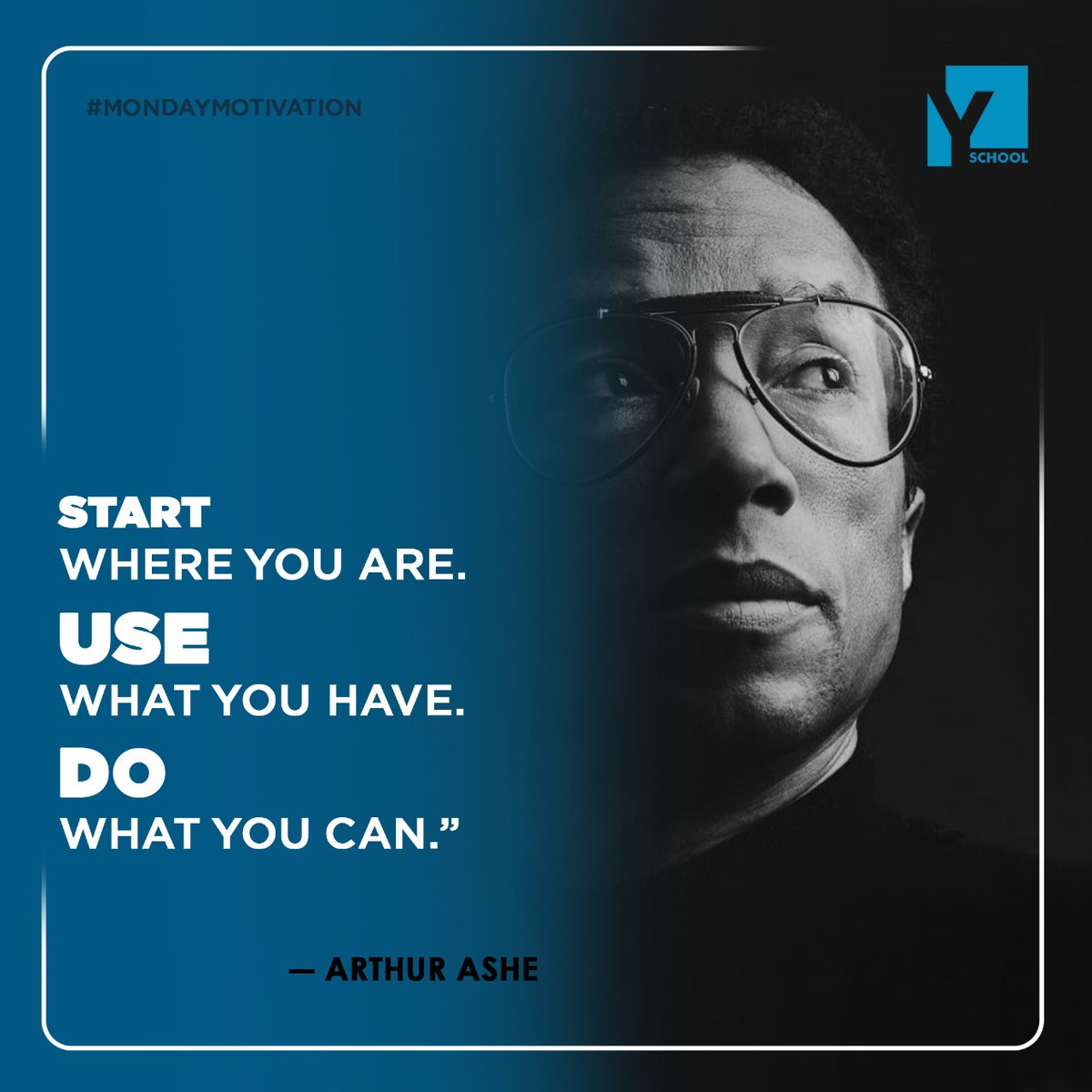 Yschool_Edu's tweet photo. Start where you are. Use what you have. Do what you can.โ โ Arthur Ashe
#yschool #yschoollearn #motivation #mondayquotes #mondayvibes #mondaymotivations #successmotivation #successtip #growthquotes #growthmindset #edusquare #yourrankguru https://t.co/m6k71fy6Id