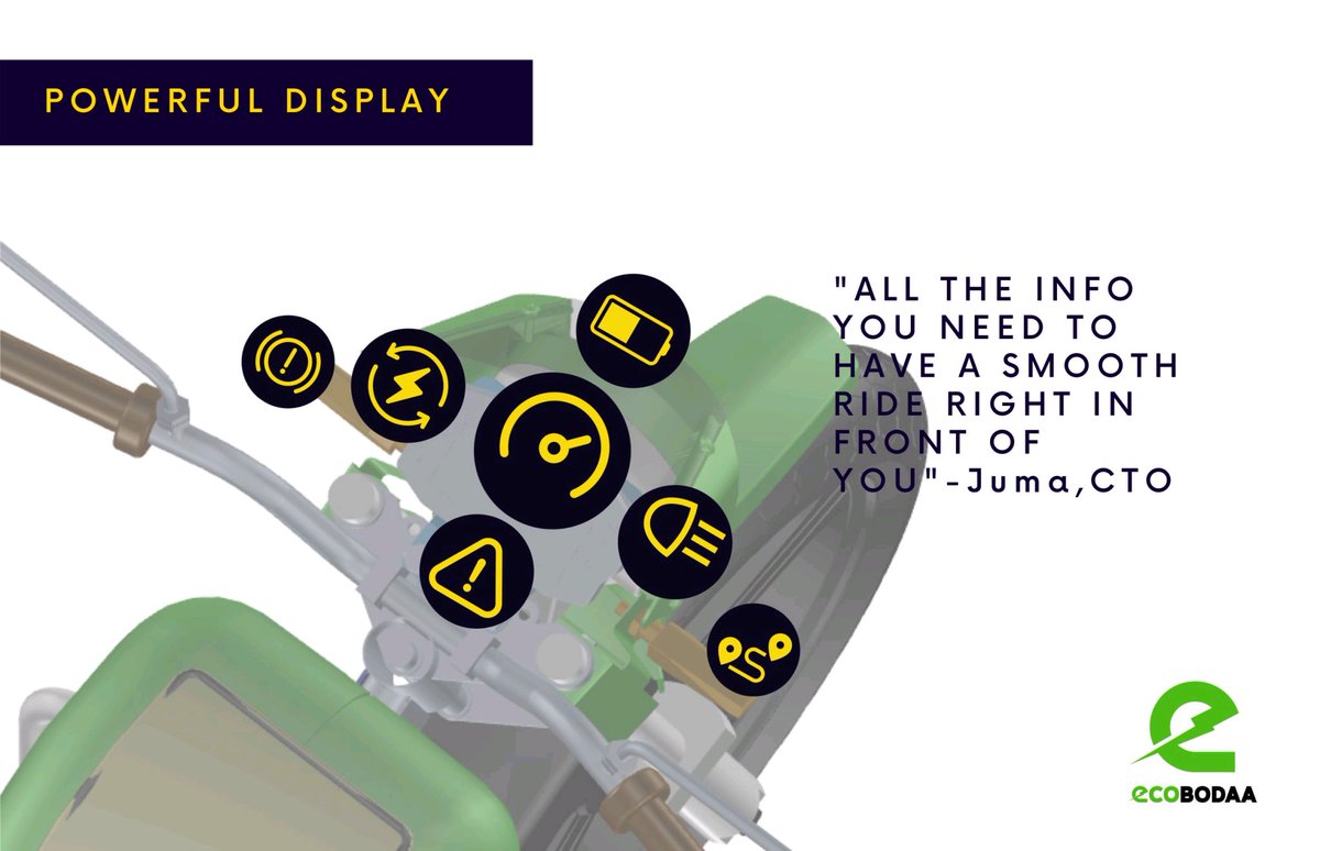 With our newly redesigned display, riders get all the info they need to make the right decisions. #ElectricVehicles